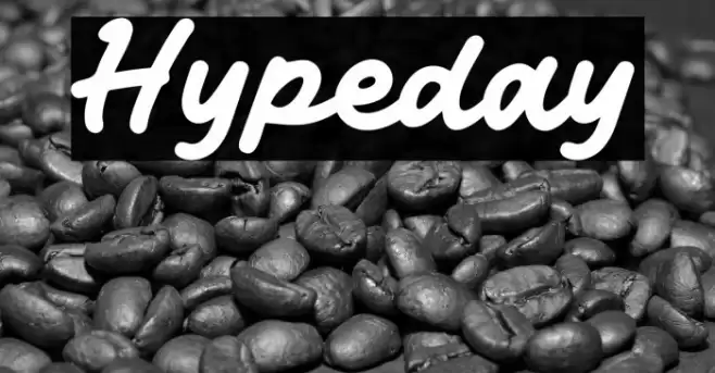 Hypeday Caratteri examples