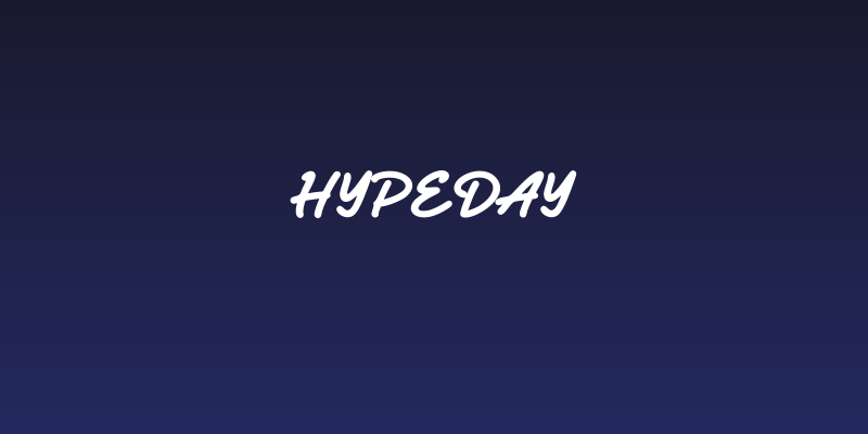Hypeday Social Header