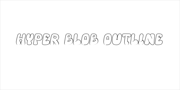 Hyper Blob Outline Logo