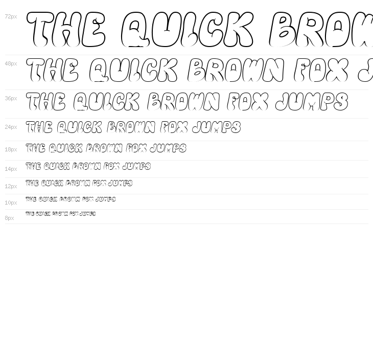 Hyper Blob Outline Waterfall