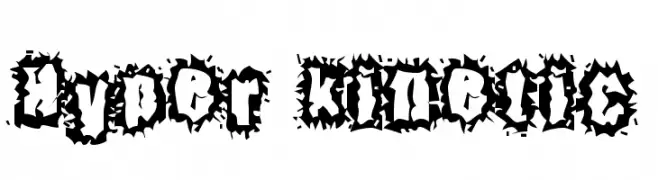 Hyper Kinetic  baixar fontes gratis