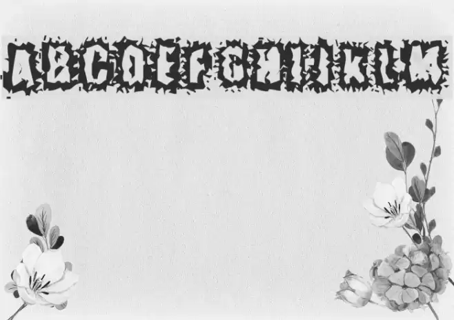 Hyper Kinetic Font examples