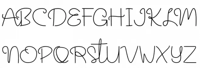 Hyper Script Demo Fuentes MAYÚSCULAS