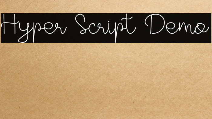 Hyper Script Demo Example 1