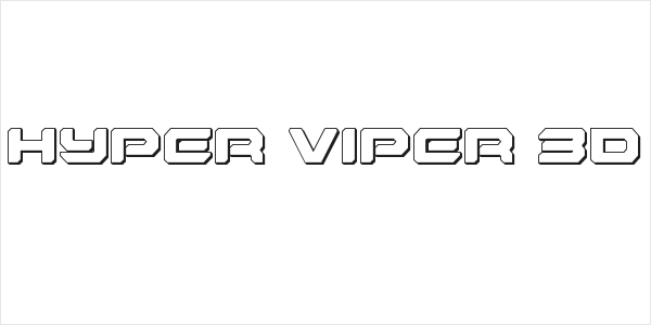 Hyper Viper 3D Logo