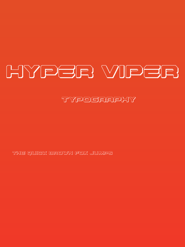 Hyper Viper 3D Poster