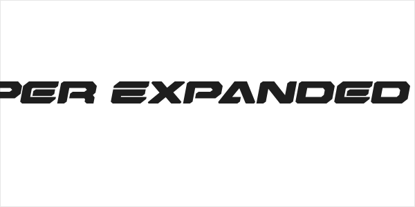 Hyper Viper Expanded Semi-Ital Logo