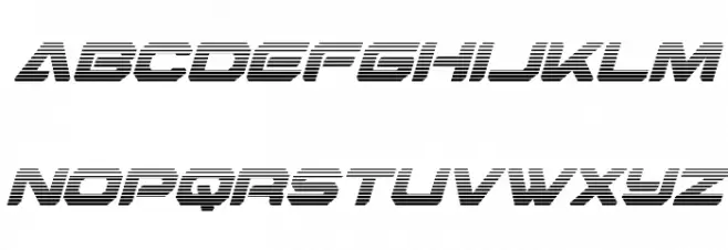 Hyper Viper Gradient Italic خط أحرف صغيرة