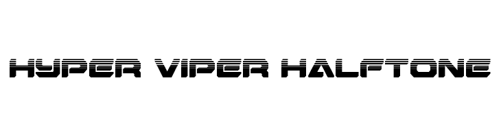 Hyper Viper Halftone  لخطوط تنزيل