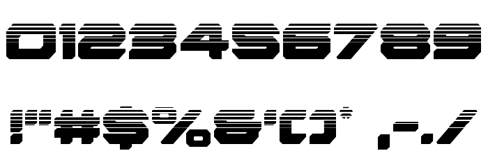 Hyper Viper Halftone Font OTHER CHARS