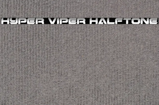 Hyper Viper Halftone Example 3