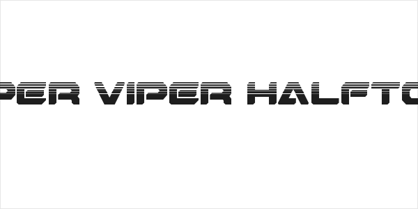 Hyper Viper Halftone Logo