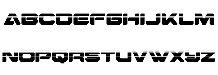 Hyper Viper Halftone Font LOWERCASE
