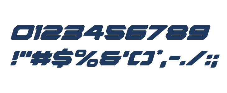 Hyper Viper Italic Other Characters