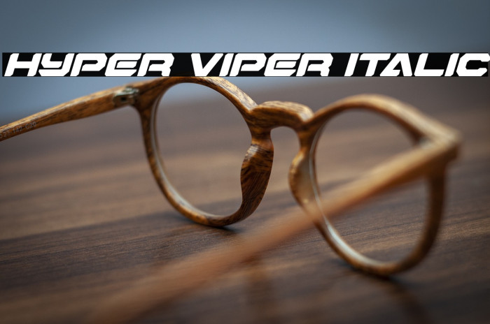 Hyper Viper Italic Example 2