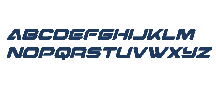 Hyper Viper Italic Lowercase