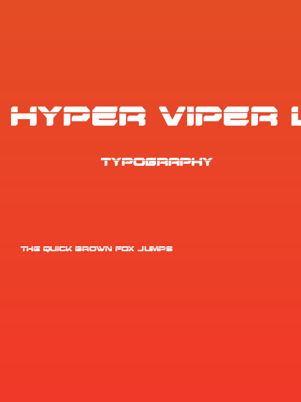 Hyper Viper Laser Poster