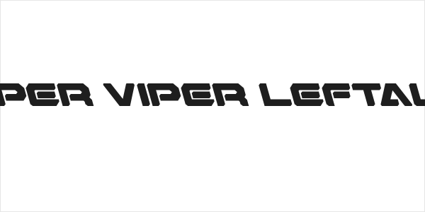 Hyper Viper Leftalic Logo