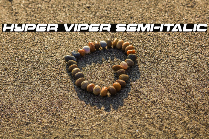 Hyper Viper Semi-Italic Example 1