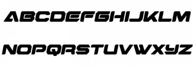 Hyper Viper Semi-Italic Polices MINUSCULES