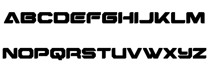 Hyper Viper Font LOWERCASE