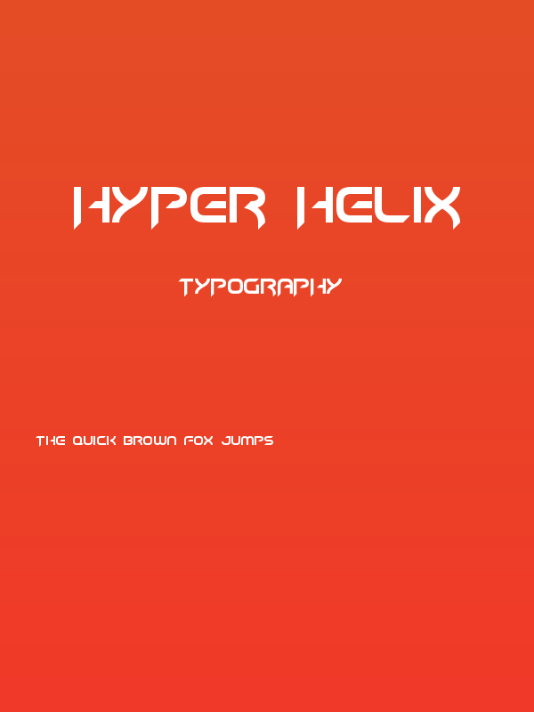 Hyper heliX Poster