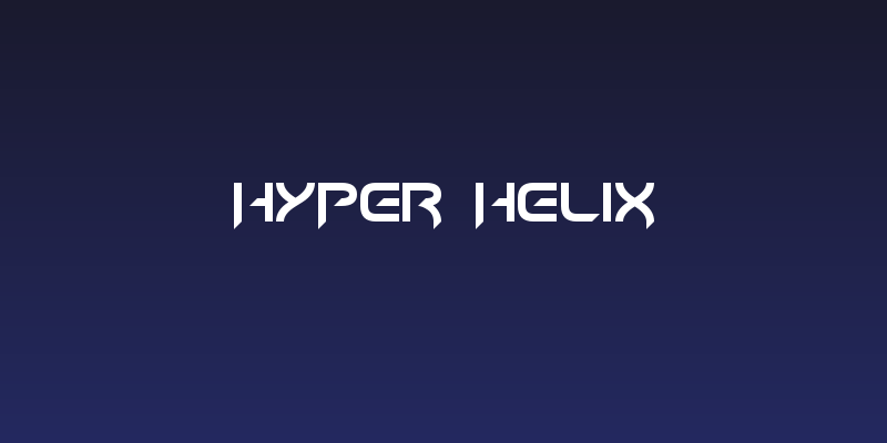 Hyper heliX Social Header