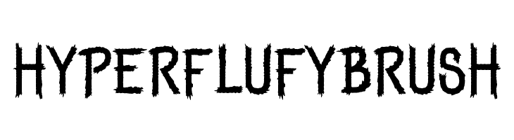 HyperFlufyBrush  Frei Schriftart Herunterladen