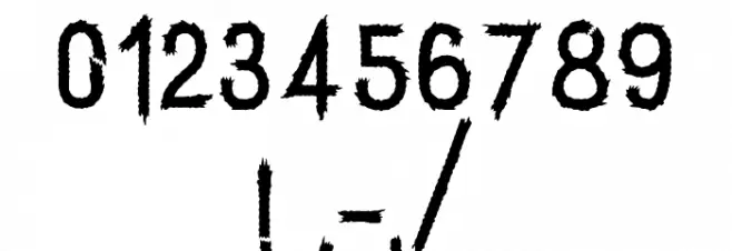 HyperFlufyBrush Font OTHER CHARS