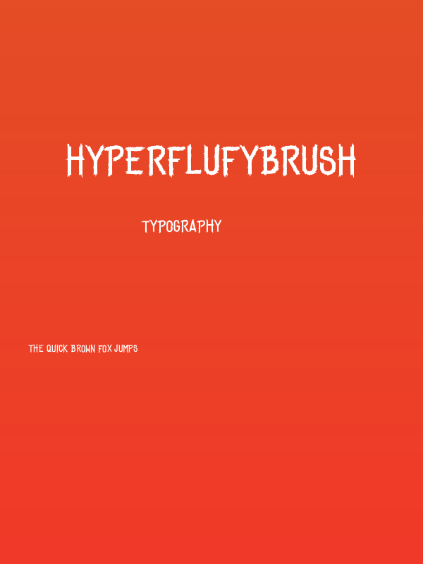 HyperFlufyBrush Poster