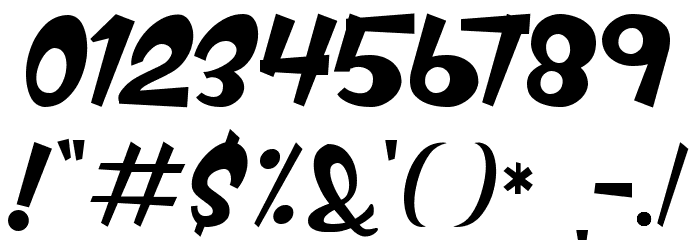 HyperKids Font OTHER CHARS