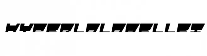 HyperLalabellEI  les polices de caractères gratuit tlcharger