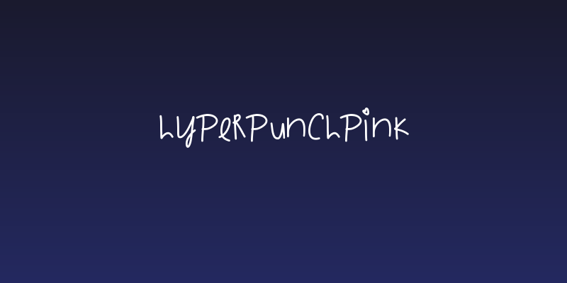 HyperPunchPink Social Header