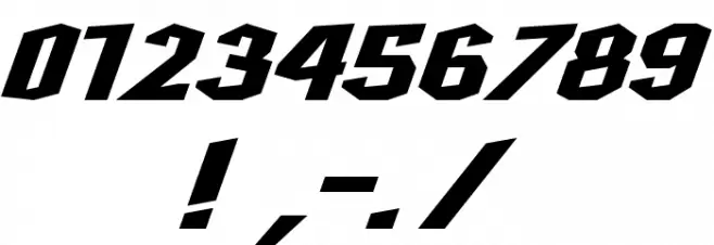 HyperTurfu Font OTHER CHARS