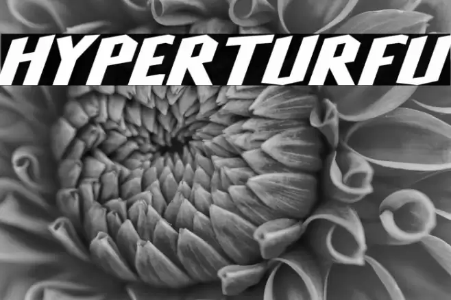 HyperTurfu Font examples