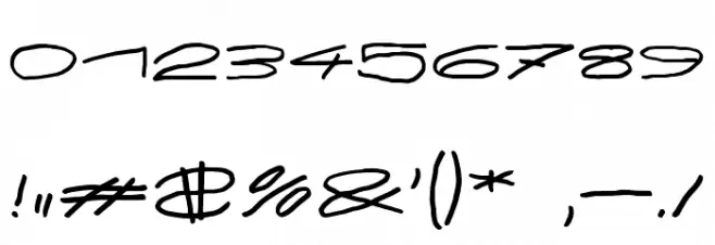 HyperWeshYoo 字体 其它煤焦