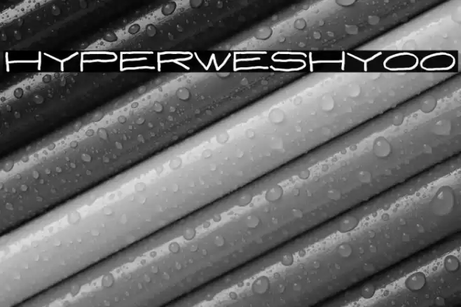 HyperWeshYoo خط examples