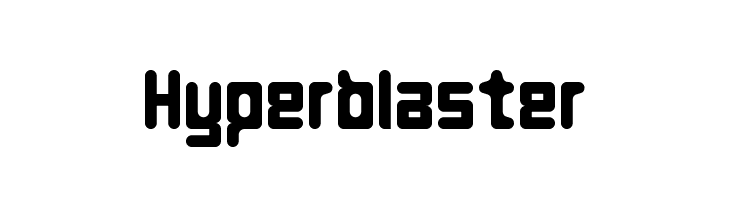 Hyperblaster Font