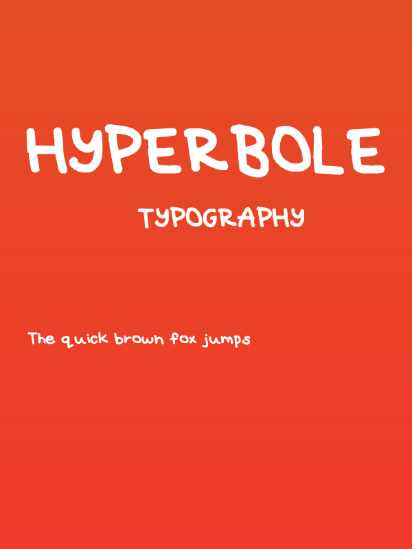 Hyperbole Poster