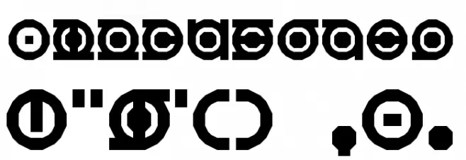 Hyperbowl Bullseye Regular Font OTHER CHARS