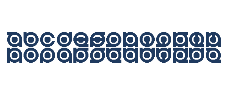 Hyperbowl Bullseye Regular Lowercase