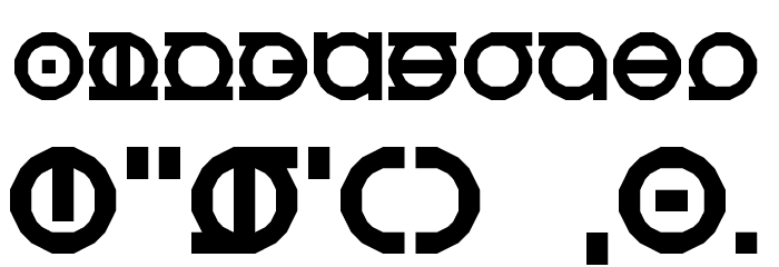 Hyperbowl Regular Font OTHER CHARS