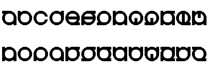 Hyperbowl Regular Font LOWERCASE