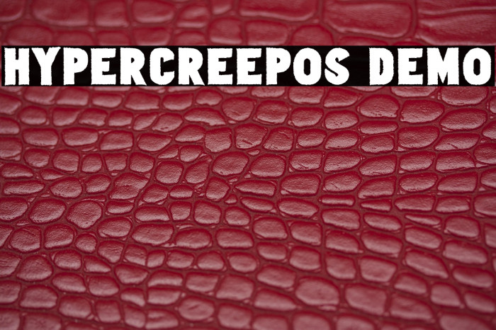 Hypercreepos Demo Example 1