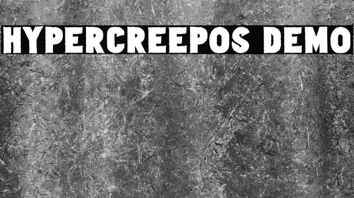 Hypercreepos Demo Example 2