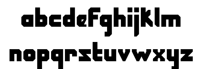 Hyperdigital Шрифта строчной