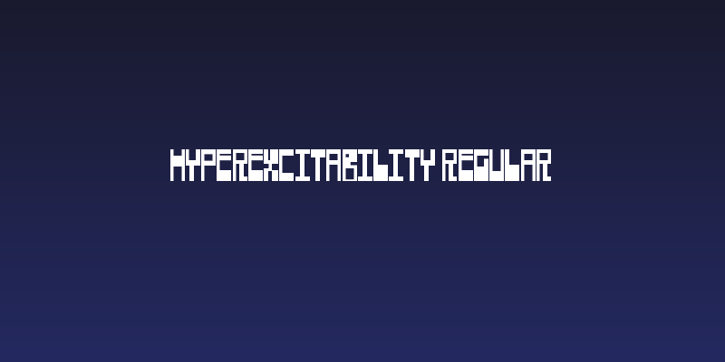 Hyperexcitability Regular Social Header