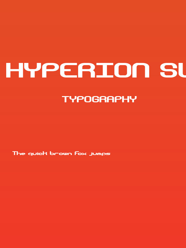 Hyperion Sunset BRK Poster