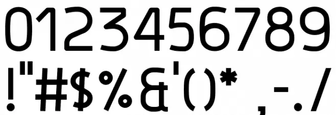 Hyperjump Bold Font OTHER CHARS