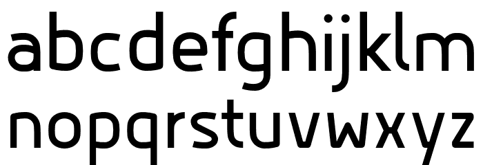 Hyperjump-Bold Font LOWERCASE